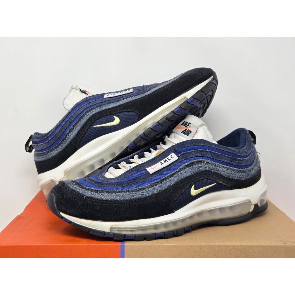 Nike Air Max 97 SE RUNNING CLUB NAVY DH1085-001 Size 8.5 WORN